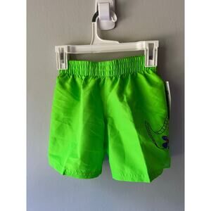 Nike Swim Boys' Pool Party Breaker 5" Volley Shorts Green Strike
